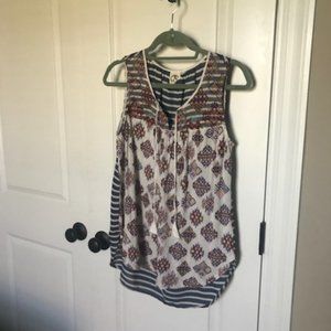 Small Anthropologie One September Tank